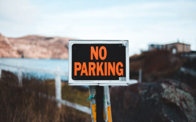 No parking sign