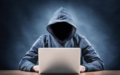 person on a laptop