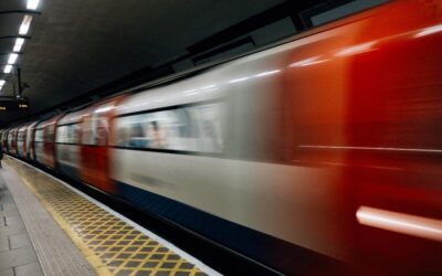 Moving tube train