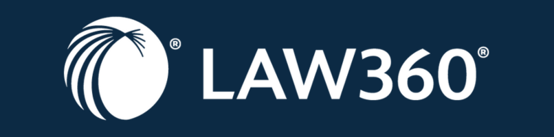 Law360 logo Law 360 logo