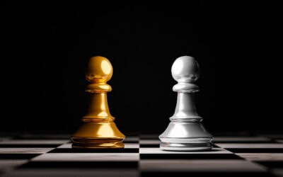 Chess Pawns Representing a 50:50 Shareholder Deadlock