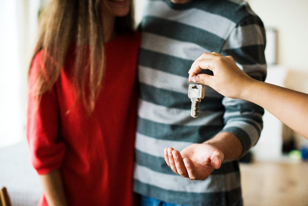 Renting and Renter's Rights Act - Couple Receiving Keys