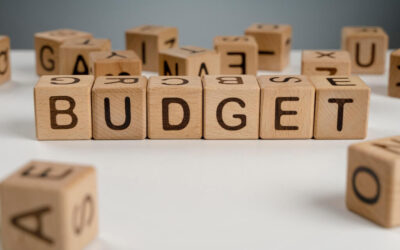 Autumn Budget - Wooden Blocks Spelling Budget