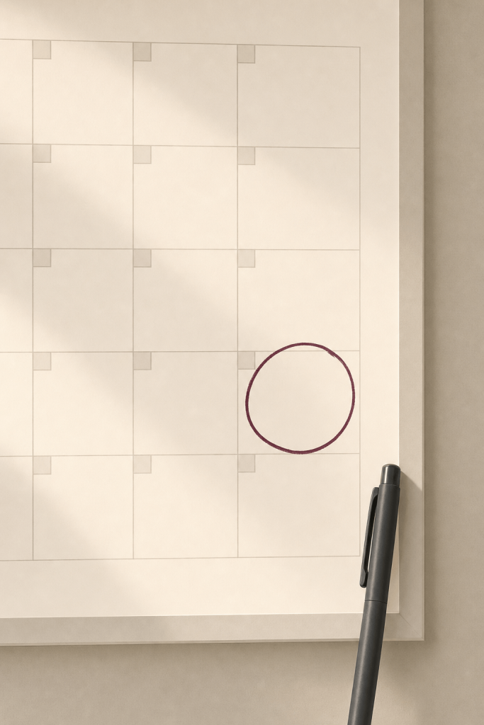 Wall calendar with one date circled to mark the longer employment tribunal time limit
